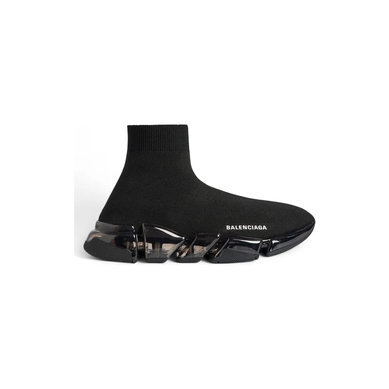 Balenciaga Speed 2.0 Full Clear Sole Recycled Black (617196W2DC41000)