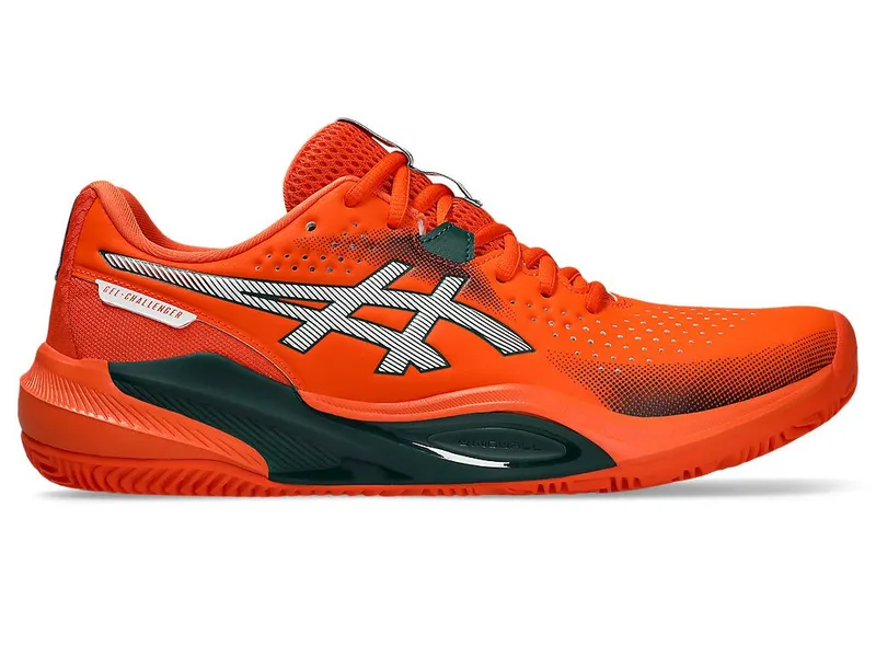 ASICS GEL-CHALLENGER 15 PADEL “Energy Orange / Jewel Green” (1041A511-801)