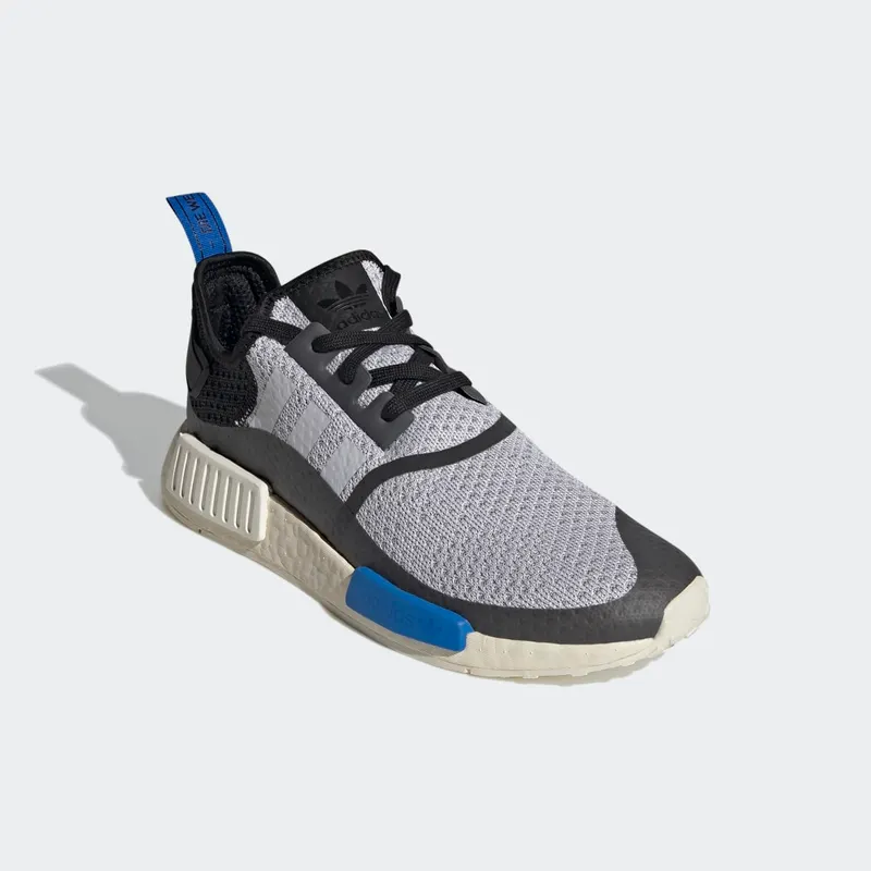adidas NMD_R1 Dash Grey / Core Black / Glow Blue (FY3685)