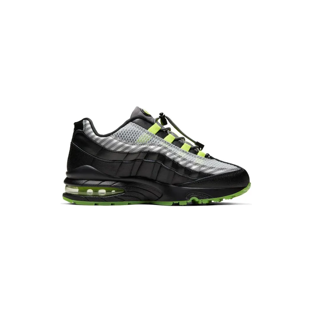 Nike Air Max 95 Black Gunsmoke Volt (GS) Black/Black/Gunsmoke (BQ4747-001)