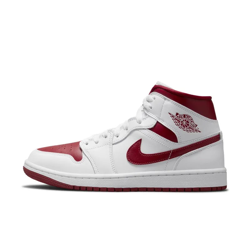 Air Jordan 1 Mid Reverse Chicago – “University Red / White” (BQ6472-161)