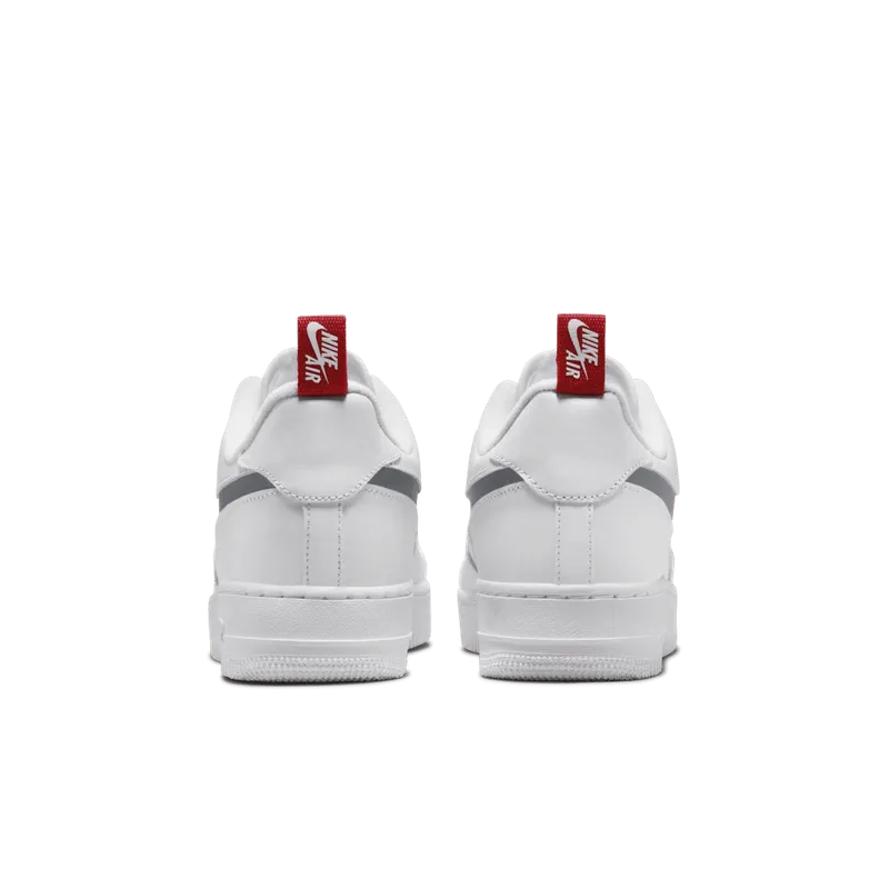 Nike Air Force 1 Low Reflective Swoosh White University Red (DO6709-100)