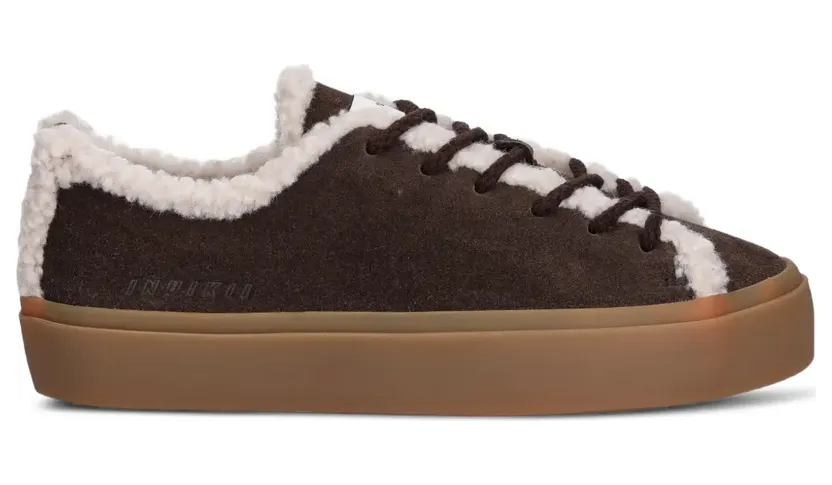 Inuikii Sneakers mit Shearling – Schwarz (10010010242)
