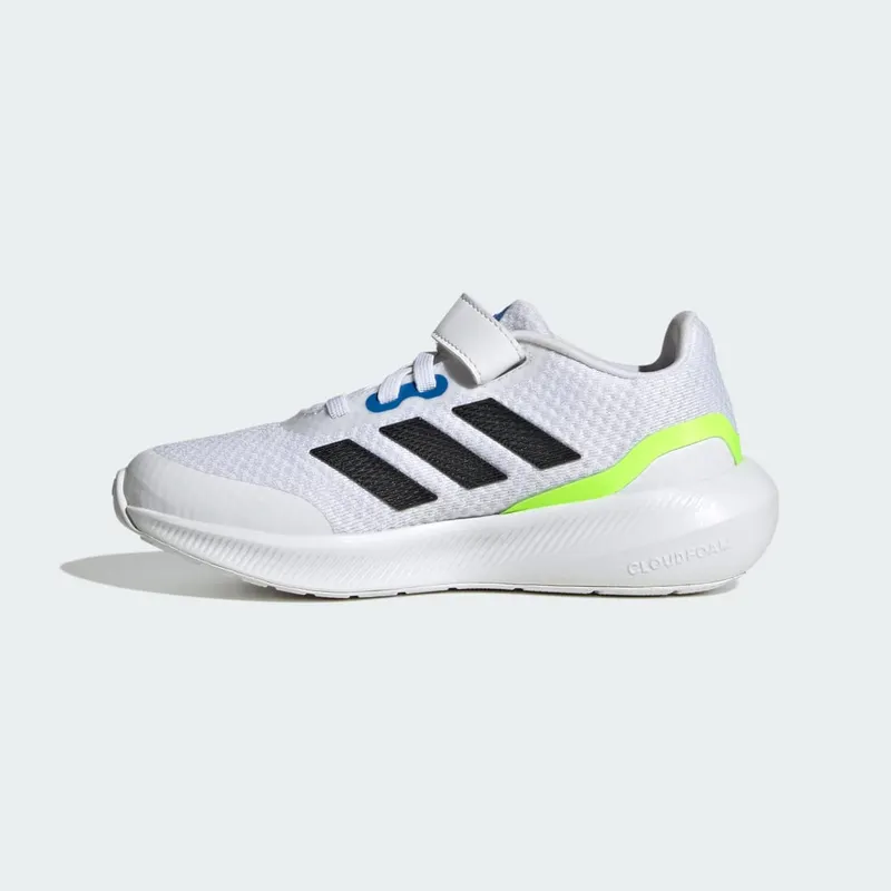 Adidas RunFalcon 3.0 Elastic Lace Top Strap Cloud White / Core Black / Bright Royal (IG7279)