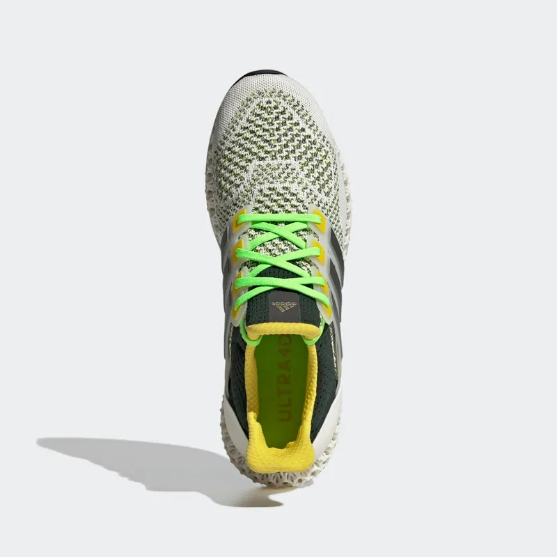 Adidas Ultra 4D Cloud White / Night Metallic / Beam Yellow (GZ1336)