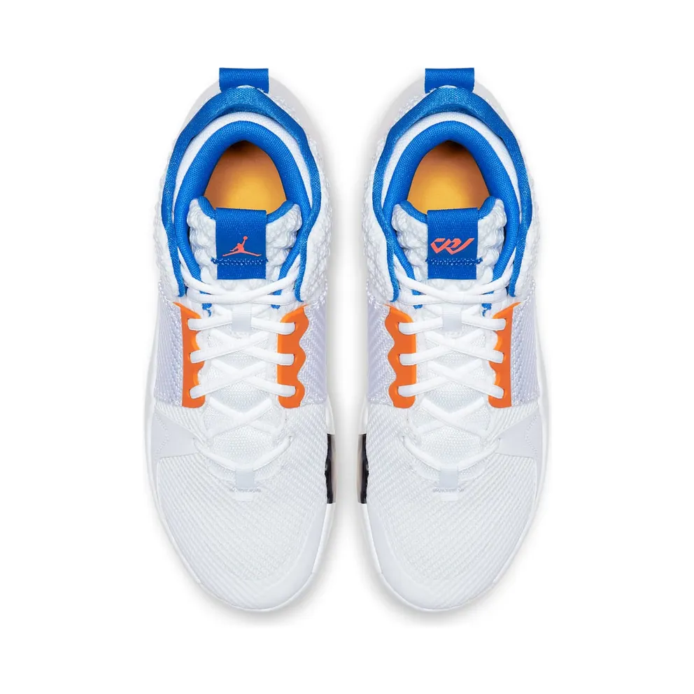 Jordan Why Not 0.2 OKC Home White/Total Crimson-Tidal Blue (AO6219-100)