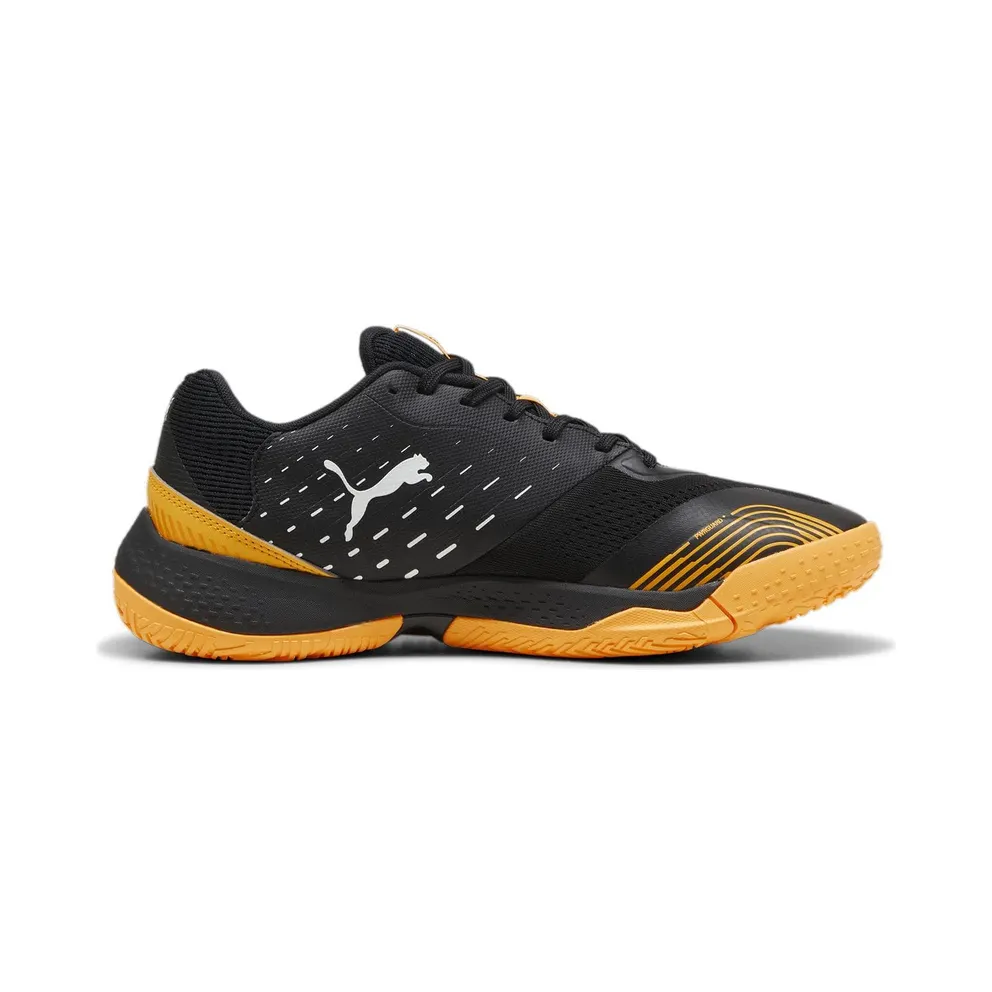 Puma Solarstrike III Indoor Shoes 01 – PUMA black/sun stream/PUMA white 44.5 Men, Black (107849)