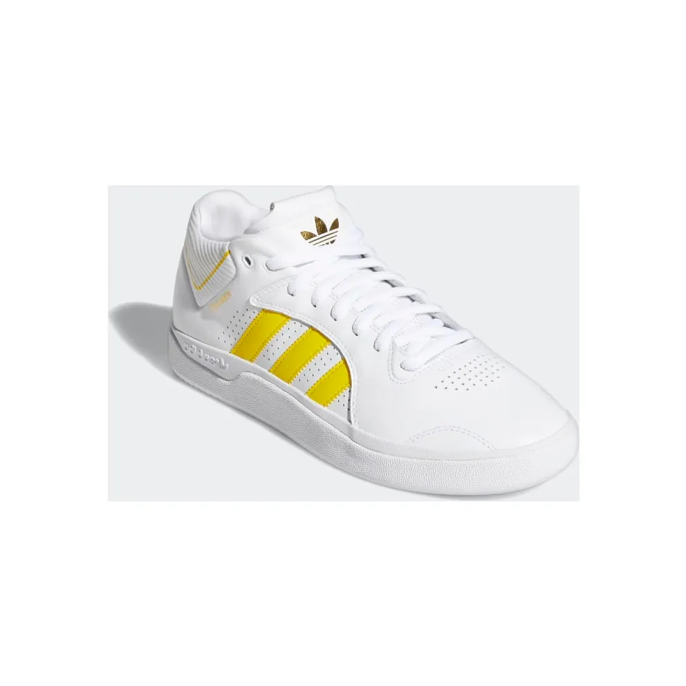 adidas Tyshawn Cloud White / Yellow / Gold Metallic (FY7476)