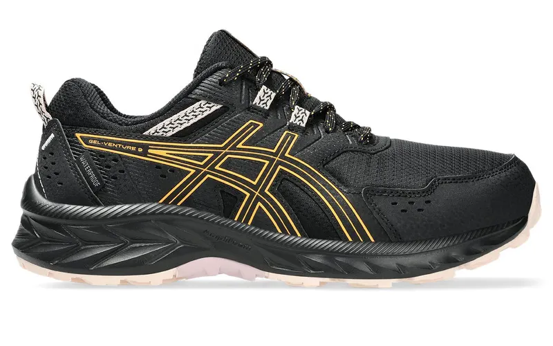 ASICS Gel-Venture 9 Waterproof Black Stadium Orange (1012B519-004)