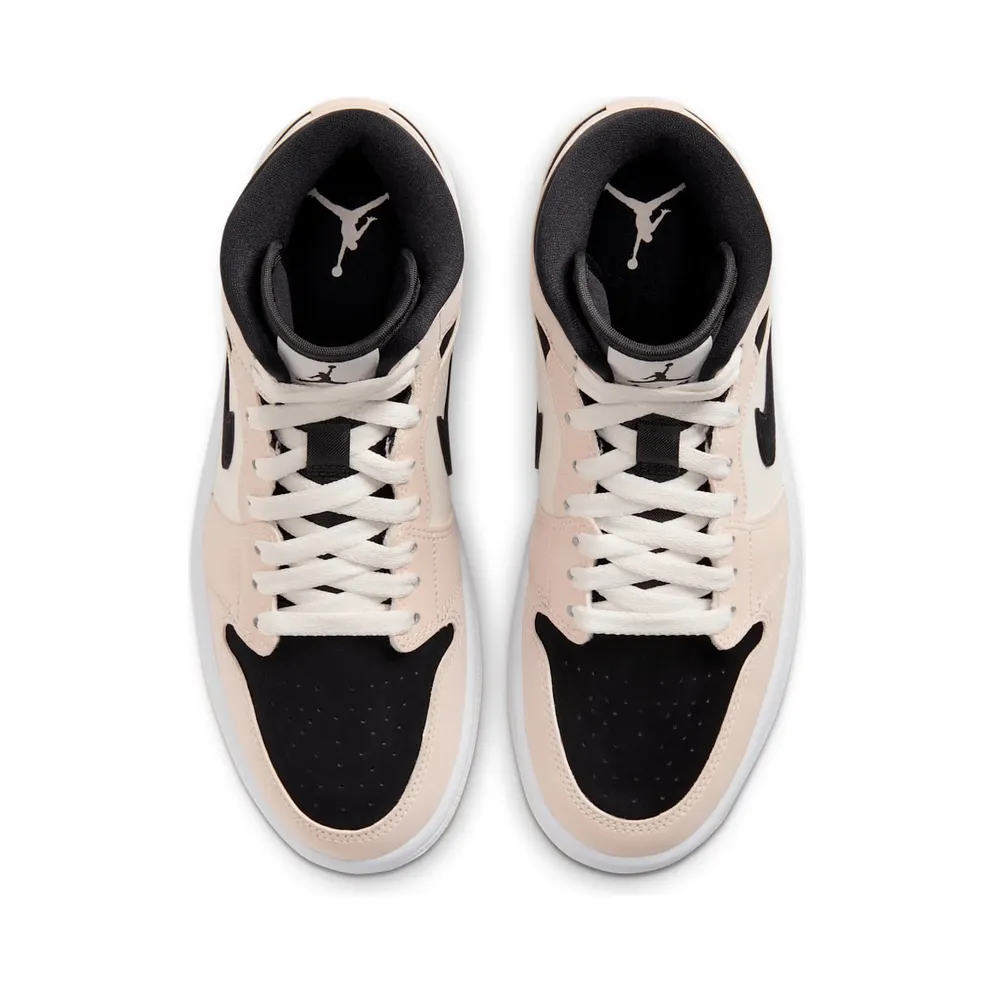 Jordan 1 Mid Barely Orange (W) Barely Orange/Black-Barely Orange (BQ6472-800)