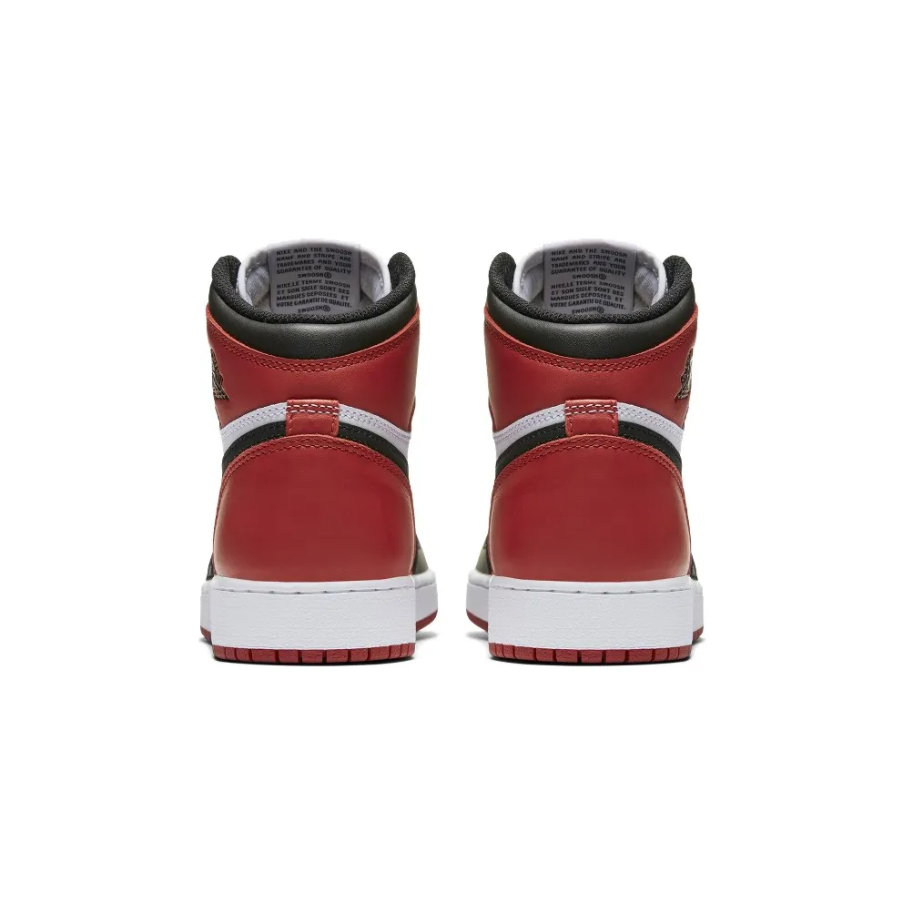 Jordan 1 Retro Black Toe (2016) (GS) Black/White-Varsity Red (575441-125)