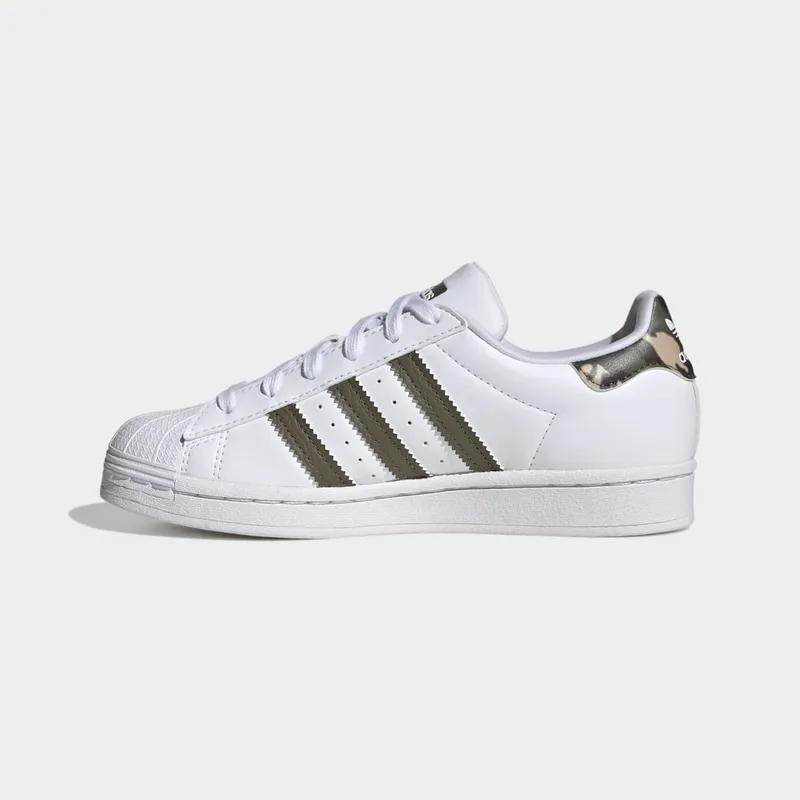 Adidas Superstar Cloud White / Olive Strata / Cloud White (HQ4287)