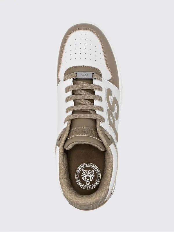 Plein Sport Leather Sneakers Brown (SAESUSC0737STE003N04) (3)