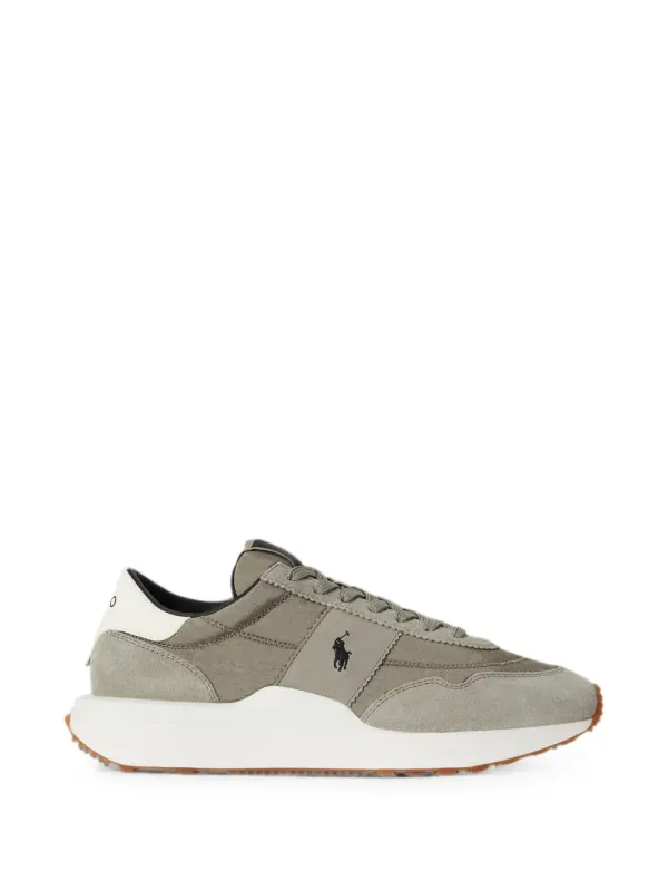 Polo Ralph Lauren Train 89 sneakers with suède vlakken – Grey (809P15709002)
