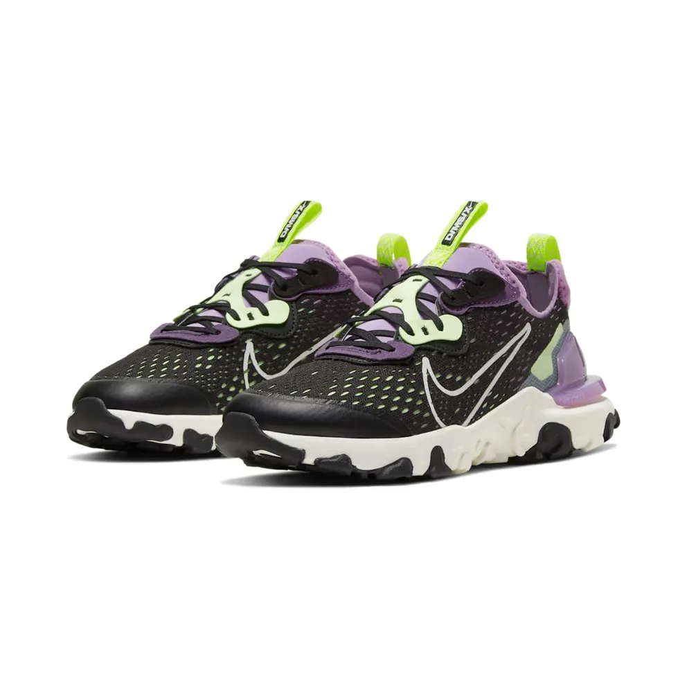 Nike React Vision Black Gravity Purple (GS) Black/Dark Smoke Grey/Gravity Purple (CD6888-002)