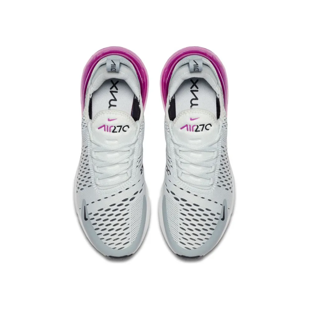Nike Air Max 270 Barely Grey Fuchsia (W) Barely Grey/Black-Light Pumice-Fuchsia Blast-Black (AH6789-004)