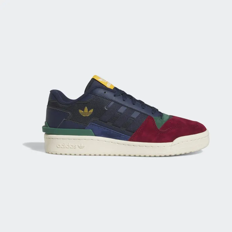 adidas Forum Exhibit Low 2.0 Team Coll Burgundy 2 / Collegiate Navy / Collegiate Green (HQ7116)
