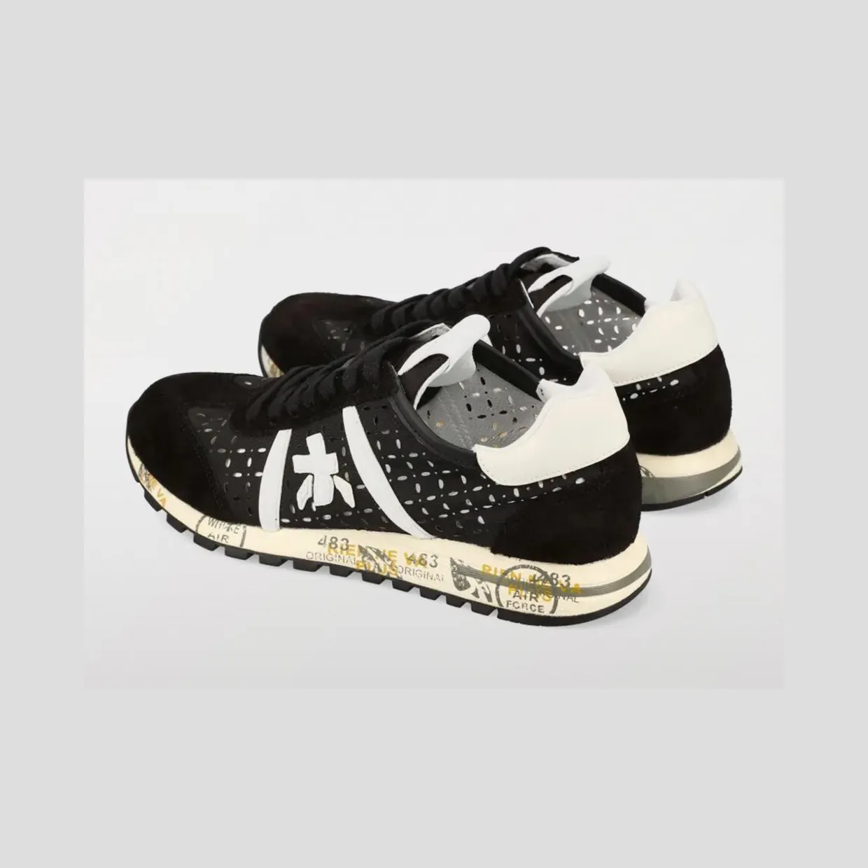 Premiata Sneakers Black (LUCYD7414) (2)