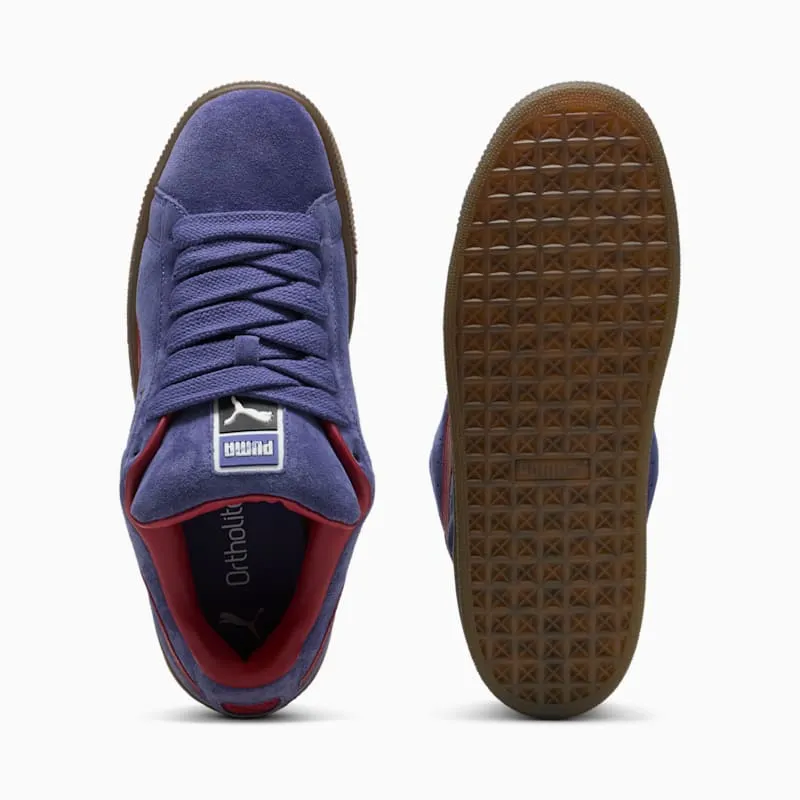 Puma Suede XL Blue Crystal Dark Crimson Chocolate (395205-50)