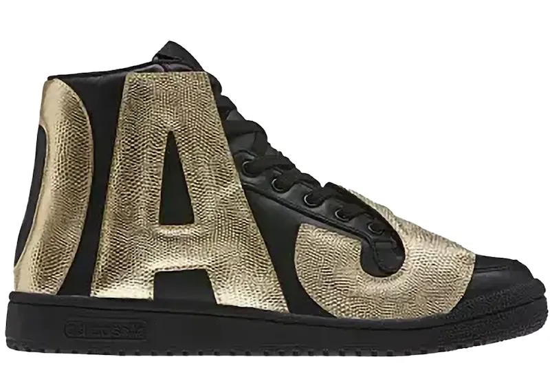 adidas JS Letters Jeremy Scott Black Gold (M18990)