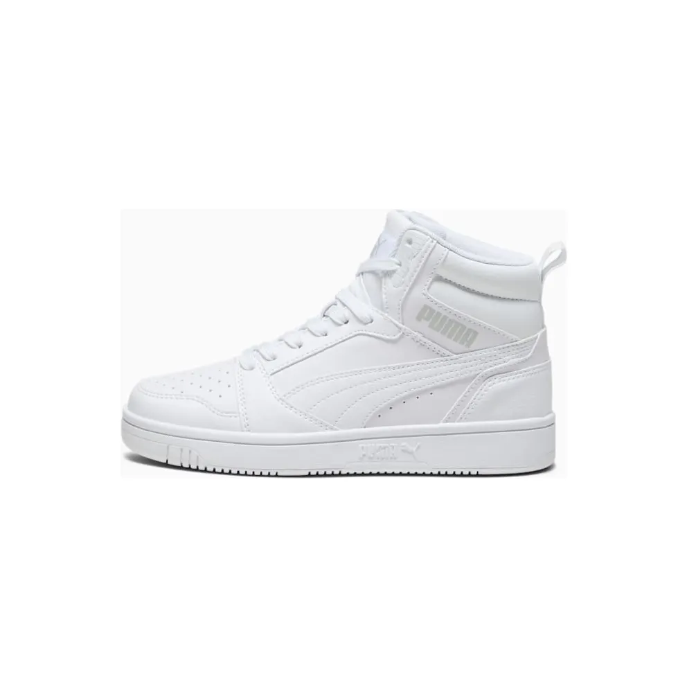 Puma Rebound V6 Mid White/Grey (393831-05)