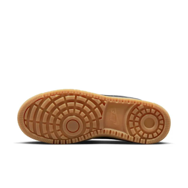 Nike Court Borough Mid Winter Dark Grey Dark Grey/Dark Grey-Gum Light Brown (AA0547-001)