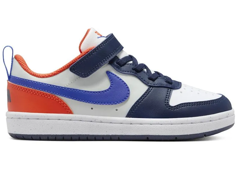 Nike Court Borough Low Recraft Midnight Navy Team Orange Light Silver Hyper Royal (DV5457-401)
