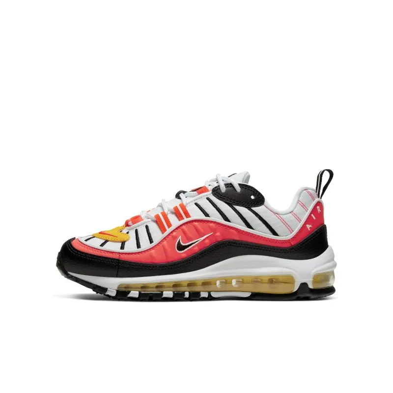 Nike Air Max 98 Bright Crimson (GS) Black/Chrome Yellow/Bright Crimson (BV4872-007)