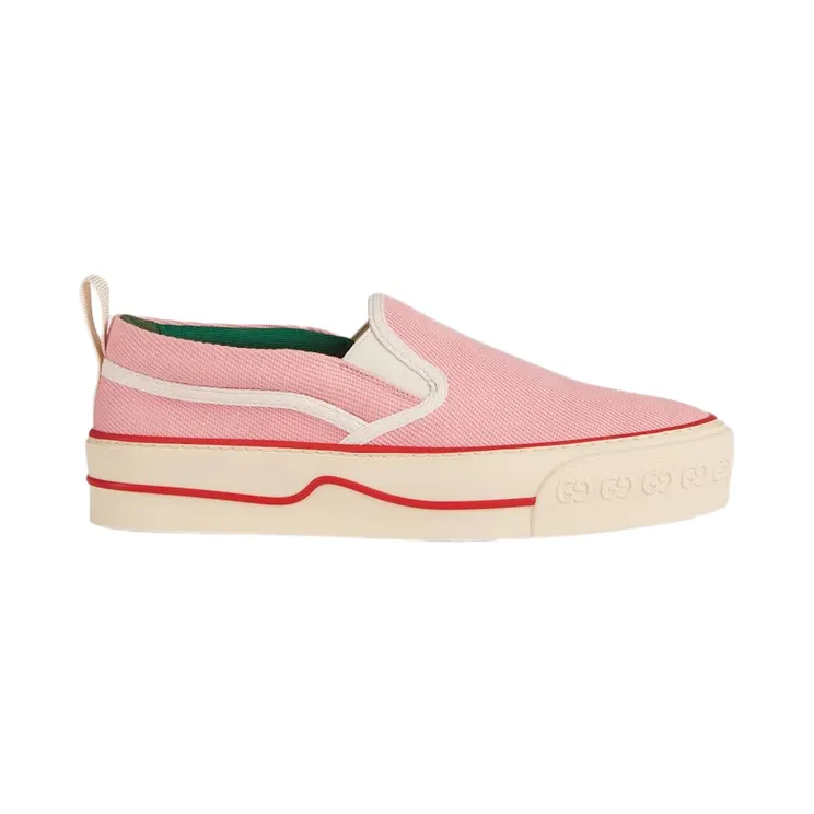 Gucci Tennis 1977 Slip-On Pink (W) (_624733 GZO60 5875)