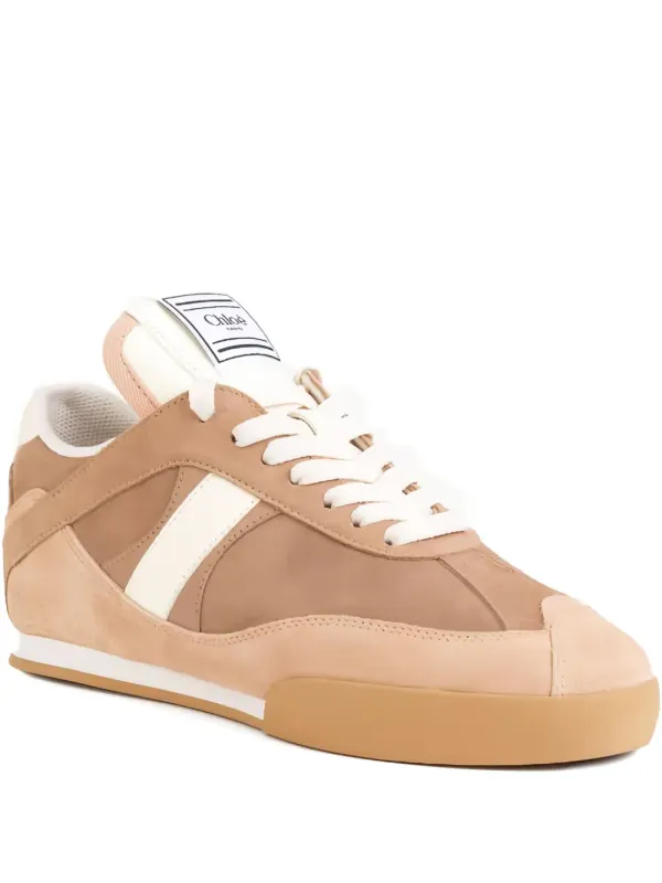 Chloé Kick with logopatch – Beige (CHC25A07IMS527527)