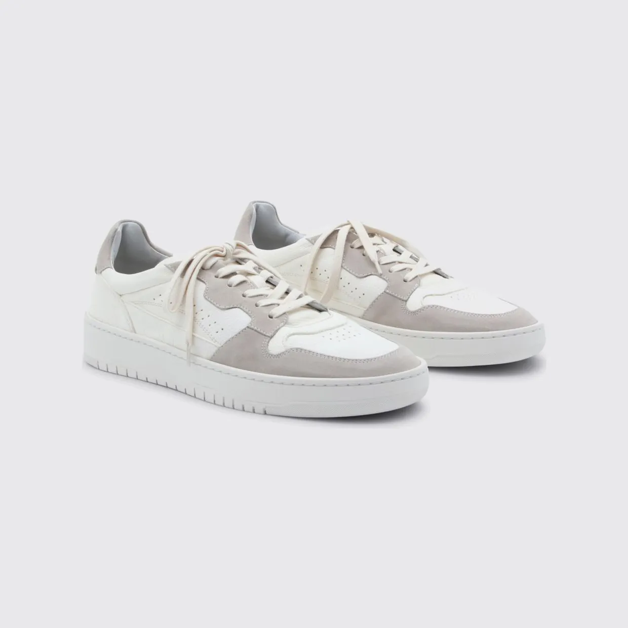 Eleventy Grained Leather Sneakers Sand (M77SCAM08SCA0M0080201)