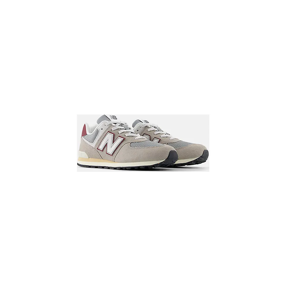 New Balance 574 Lace Arid Stone Monarch Burgundy (GC574SKB)