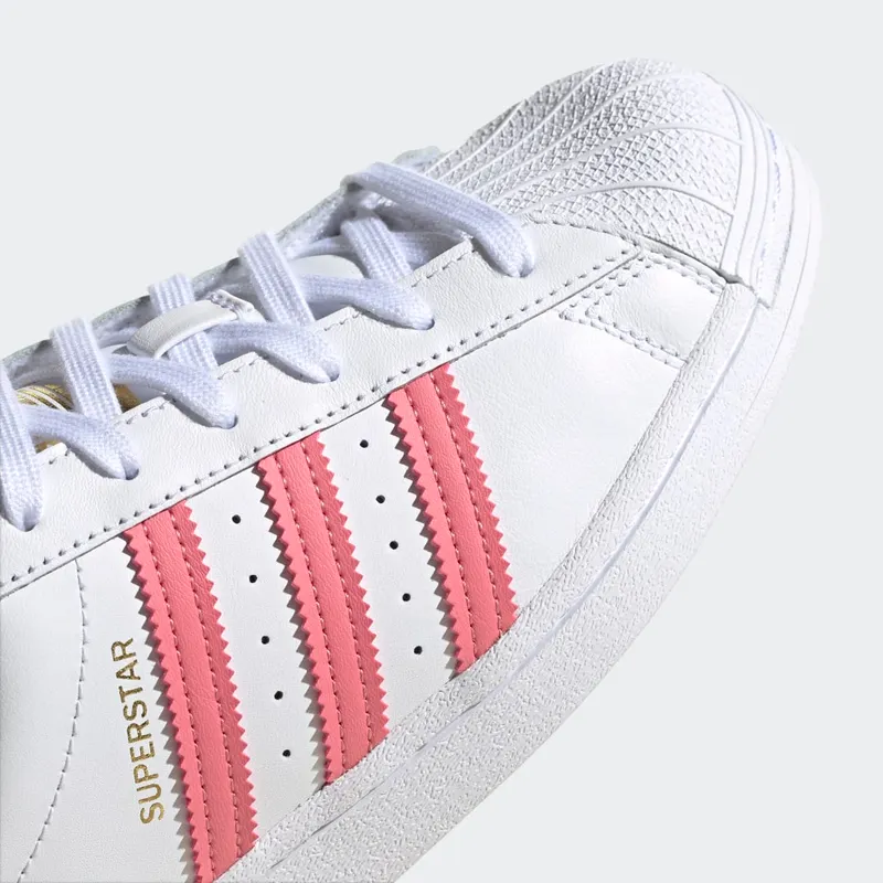 adidas Superstar Cloud White / Blue Oxide / Gold Metallic (FX5964)