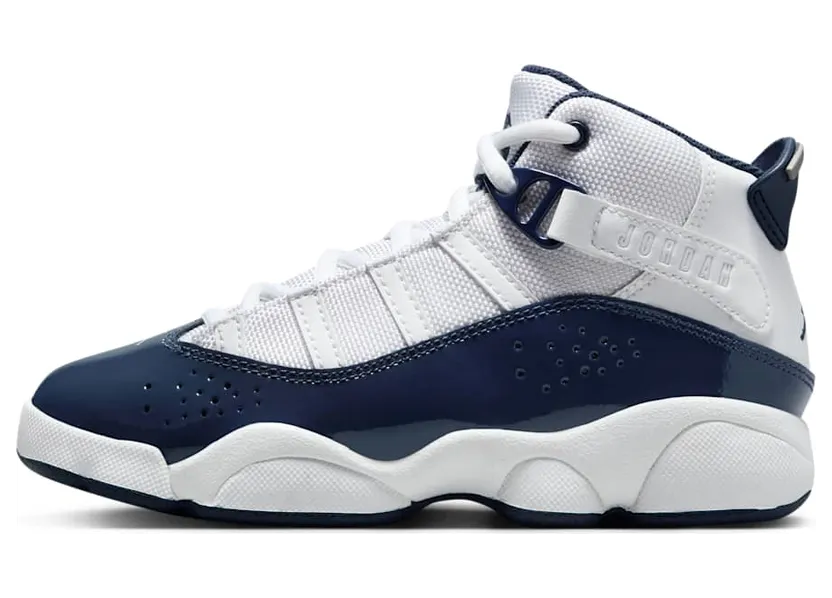 Jordan 6 Rings White Midnight Navy (323432-124)