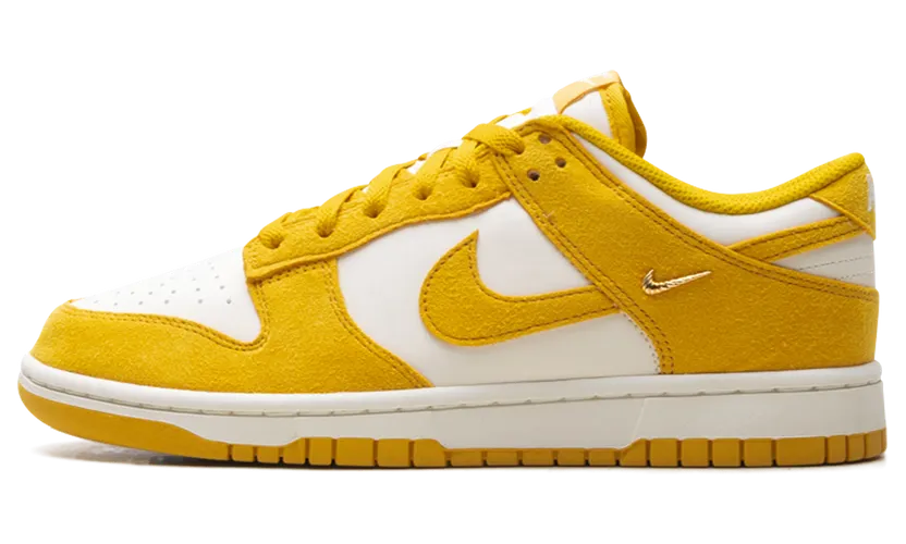 Nike Dunk Low “Dark Sulfur Gold Mini Swoosh” (IB4417-101)