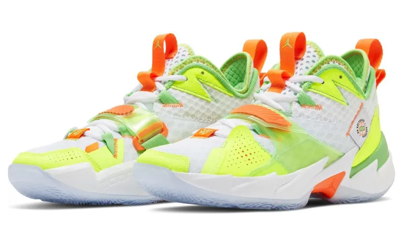 Jordan Why Not Zer0.3 ‘Splash Zone’ White/Volt/Total Orange/Rage Green (CZ3616-100)