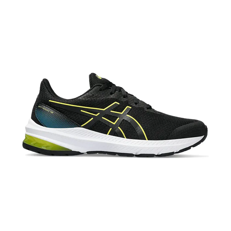 Asics Gt-1000 12 Gs Black/Bright Yellow (1014A296.005)