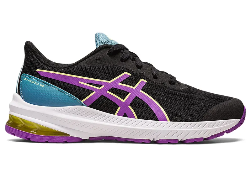 Asics GT-1000 12 GS Black/Cyber Grape (1014A296.002)