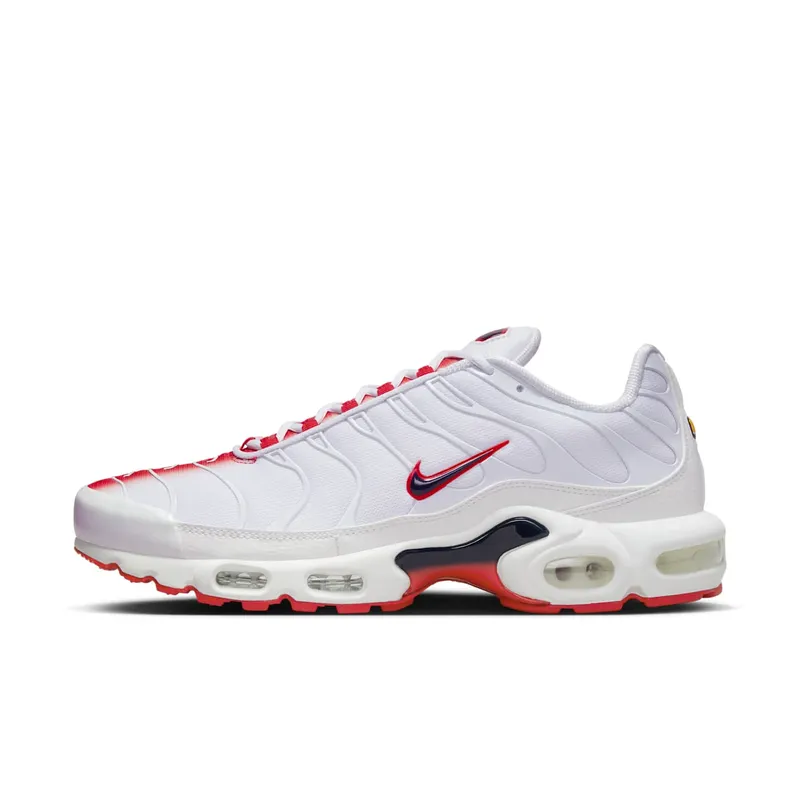 Nike Air Max Plus White University Red (FN3410-100)