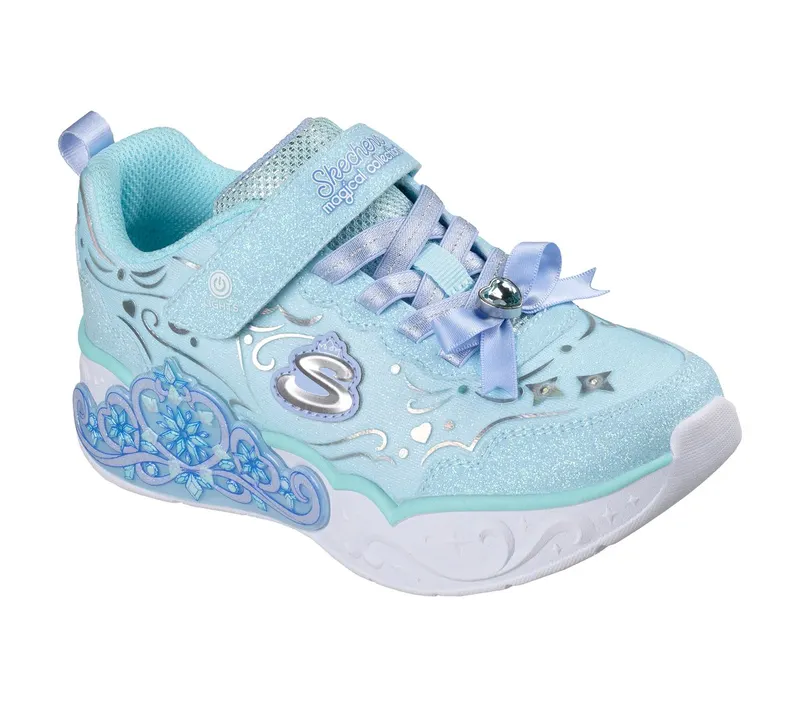 Skechers S-Lights: Princess Steps Sneaker Licht Blue