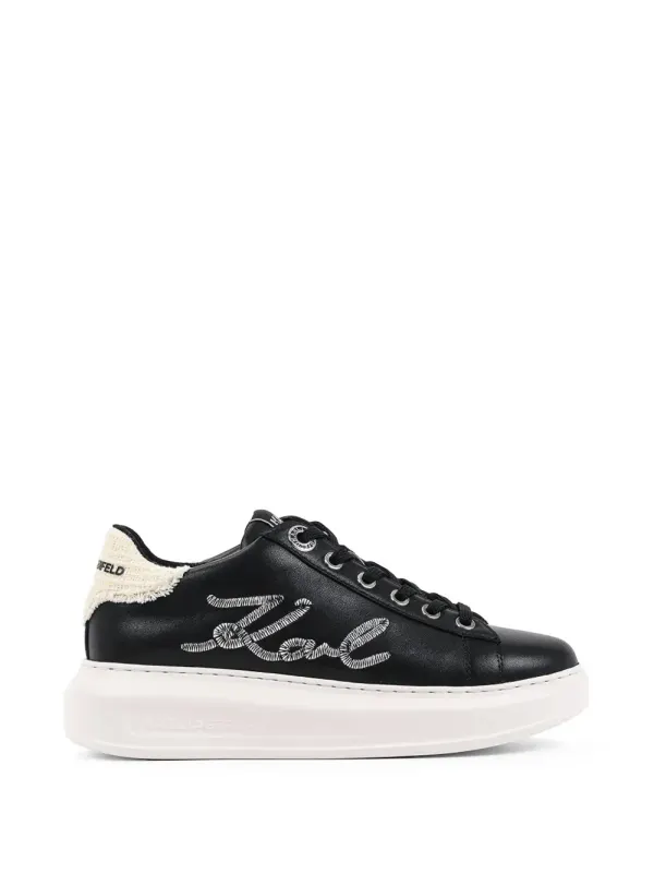 Karl Lagerfeld embroidered logo-patch – Black (KL62510R000)