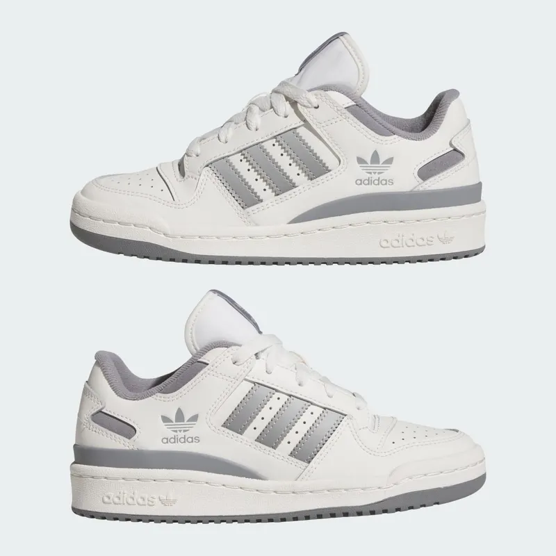 adidas Forum Low CL Cloud White Grey Three Grey Two (JI0405)
