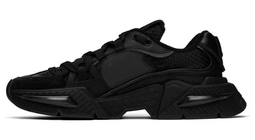 Dolce & Gabbana Black Airmaster Sneakers (CS2071AY851) (3)
