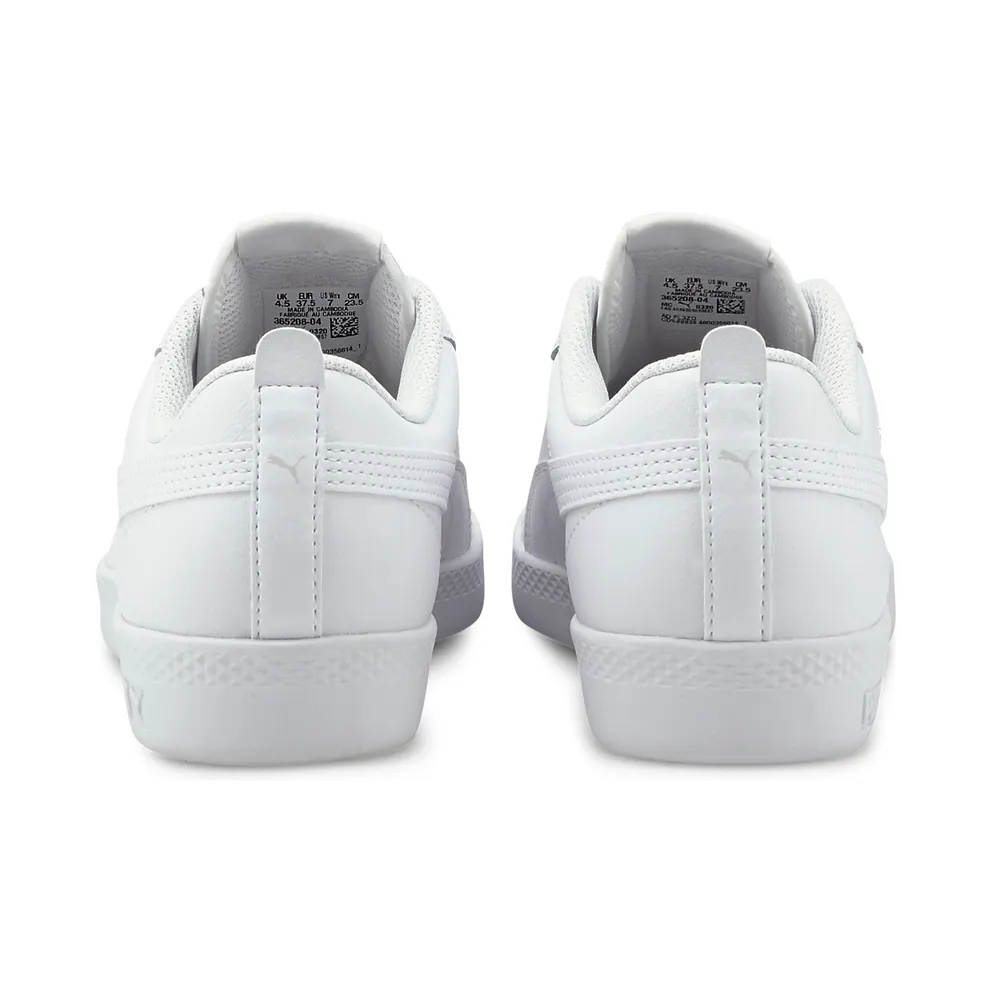 Puma Smash v2 “Puma White / Puma White” (365208_04)
