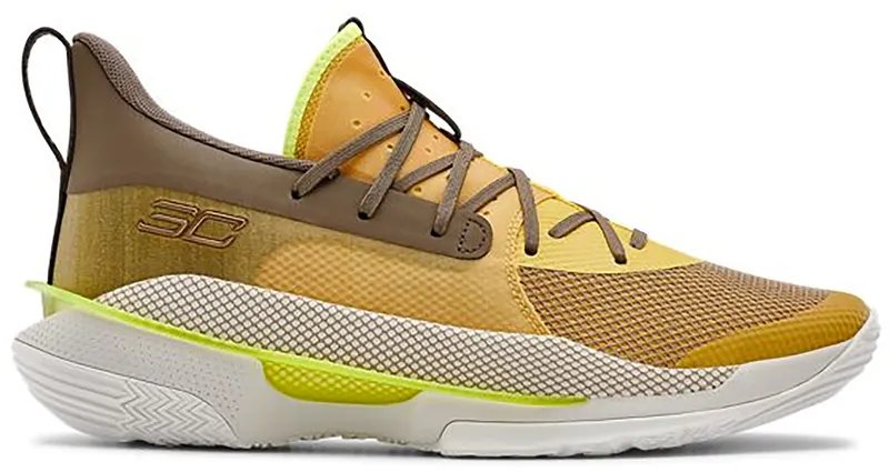 Under Armour Curry 7 Zeppelin Yellow Zeppelin Yellow/Summit White-Mountain Brown (3021258-701)
