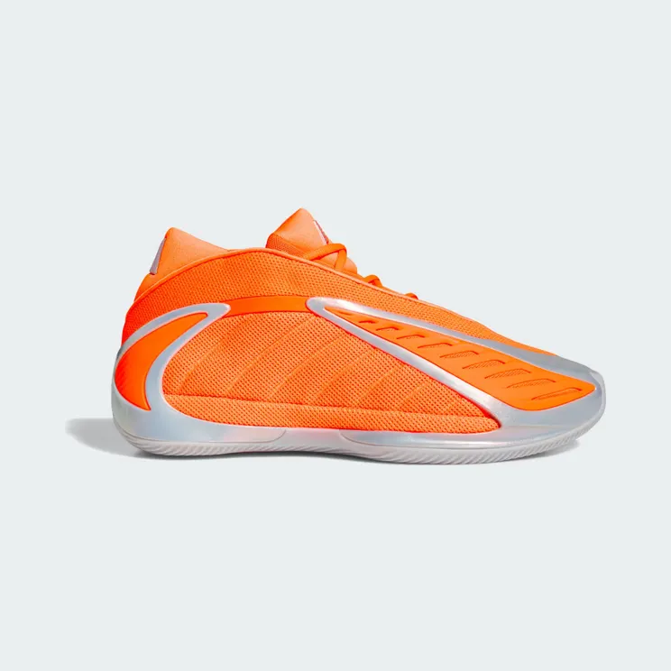 adidas Anthony Edwards 2 “Lucid Orange / Silver Metallic / Grey One” (KK1390)