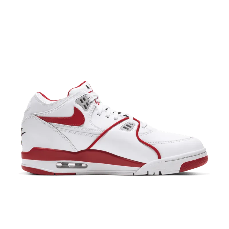 Nike Air Flight 89 White University Red White/University Red-White-Wolf Grey (819665-100)
