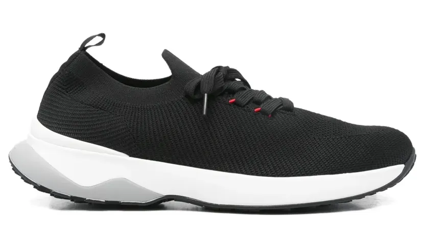 Kiton Sneakers mit Schnürung – Schwarz (USSA375N013340200B)