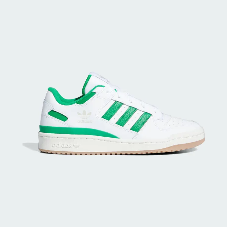 Adidas Forum Low CL Cloud White / Green / Cloud White (IH7820)