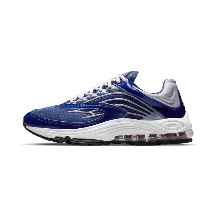 Nike Air Tuned Max “Midnight Navy / Metallic Silver / White / Dragon Red” (DH8623-400)